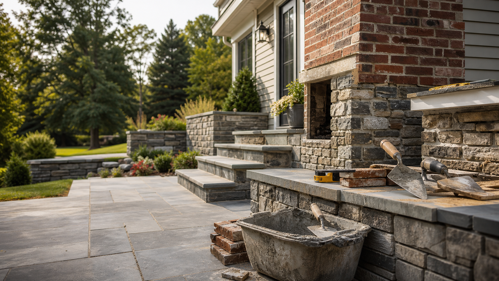 Masonry & Concrete Contractor in Long Island by Aguilar Masonry